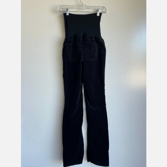 A Pea in the Pod Adriano Goldschmied Black Corduroy Pants Size 28R (Inseam 33") - Picture 4 of 12